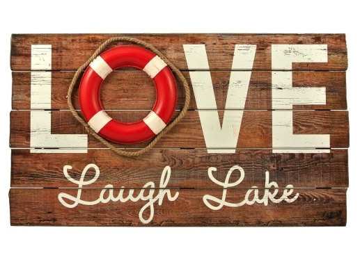 Wall Sign | Love Laugh Lake